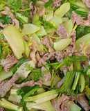 Su su xào thịt bò, vó bò