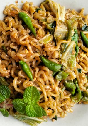 Foto resep Mie goreng aceh indomie