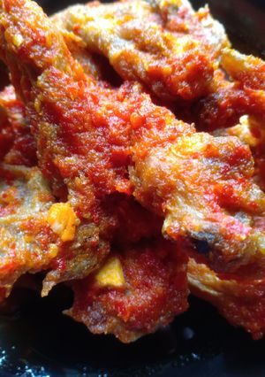 Foto resep Balado sayap ayam