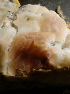 Una foto de Tarta de espinaca, choclo y salsa blanca