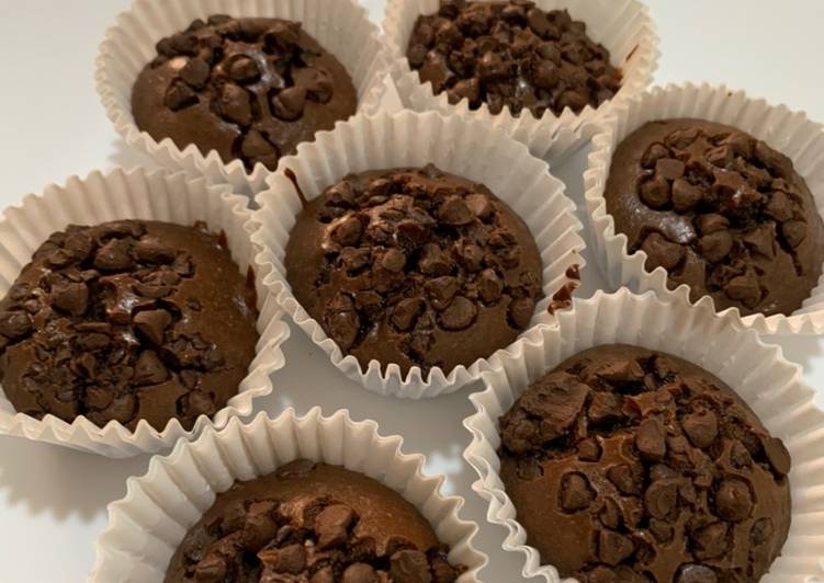Bagaimana Menyiapkan Muffin mini no telur seadanya, Lezat Sekali