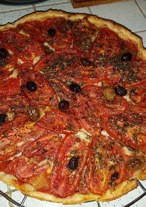 Une photo de Tarte toutes tomates