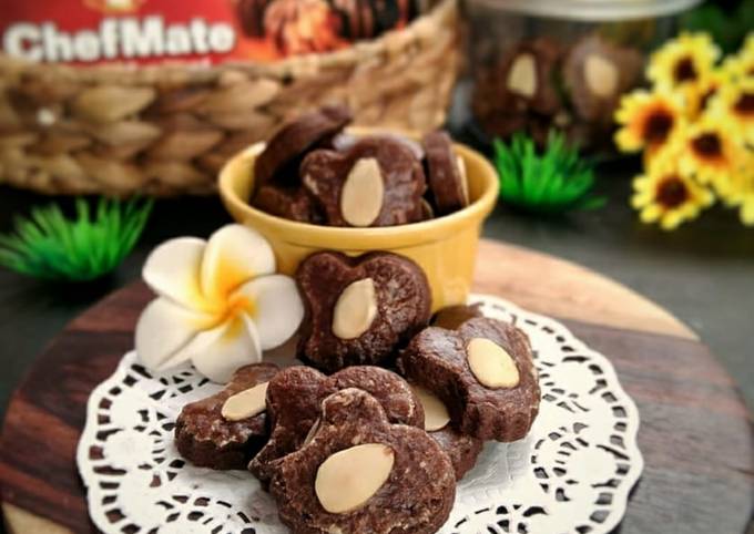 Almond Choco Cookies