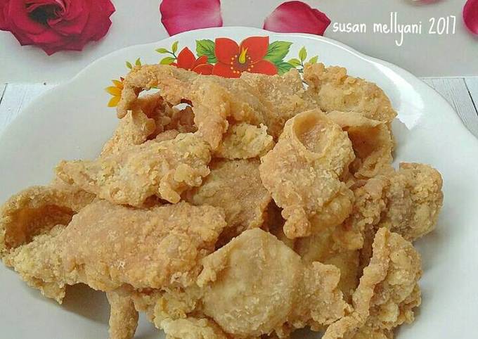 Resep Kulit Ayam Krispy Oleh Susan Mellyani Cookpad