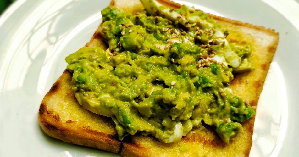 Resep Avocado toast oleh Airachman - Cookpad