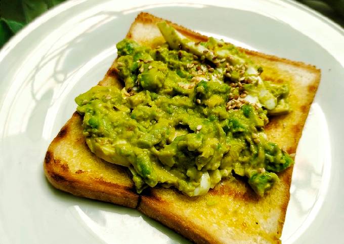 Resep: Avocado toast Gampang