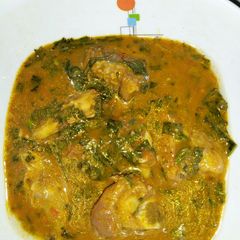 Ogbono soup A picture of Ogbono soup.