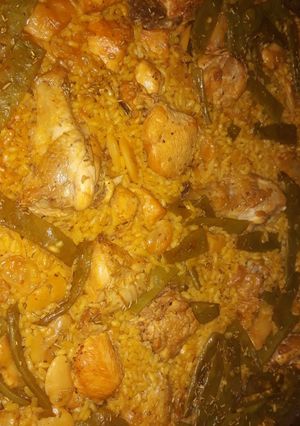Una foto de Paella Valenciana
