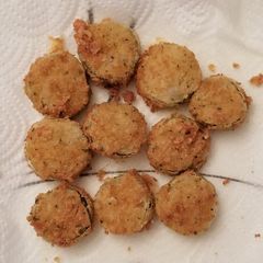 Homemade Deep-Fried Pickles A picture of Homemade Deep-Fried Pickles.