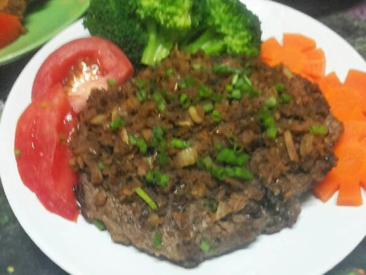Recipe Steak Chaliapin which Delicious