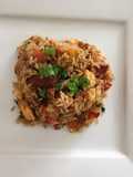 Arroz Chaufa with Cecina