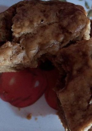 Foto resep Bolu pisang kukus merekah