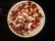 Una foto de sandia en almibar