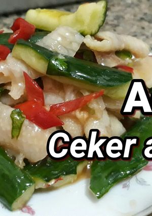 Foto resep Acar ceker ayam