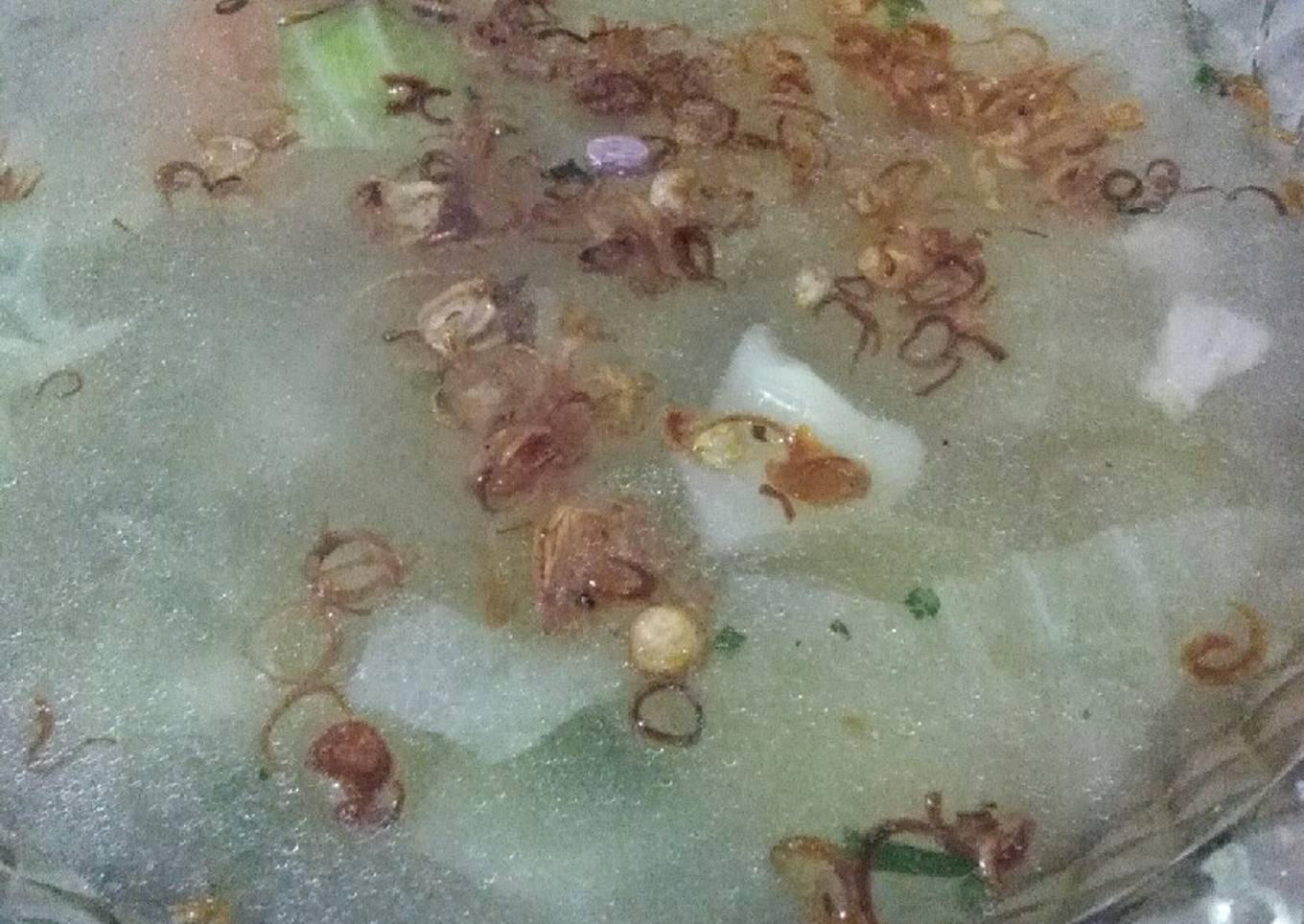 Sup ayam ala kampung