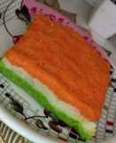 Tricolor burfi