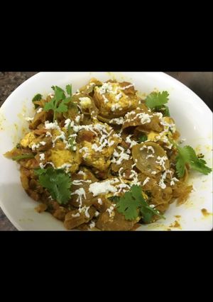 A picture of Paneer Do Pyaza.