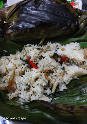 Foto resep Nasi bakar Kemangi #8