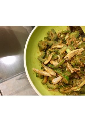 Foto resep Pare Teri & Pete Balado / Paria Teri & Pete Balado