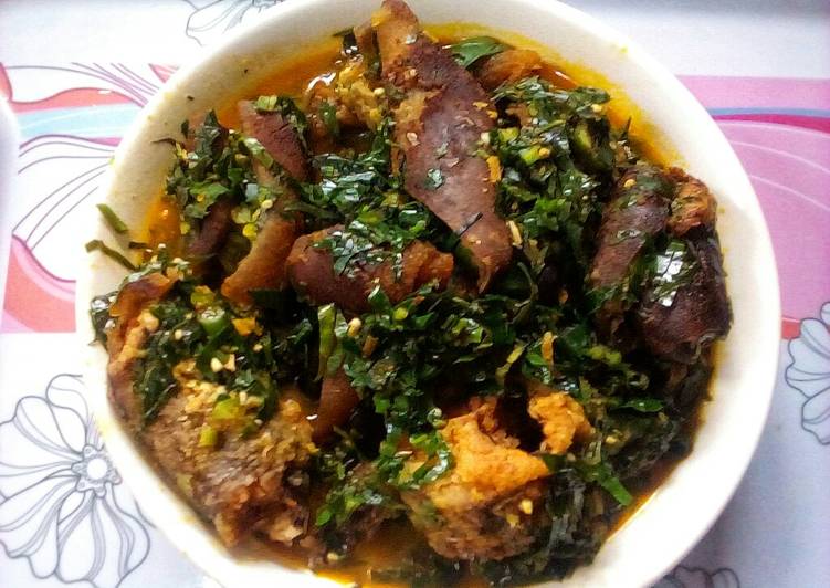 Steps to Make Super Quick Homemade Otong(Efik Okro Soup)