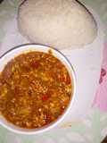 Cabbage and egg stew