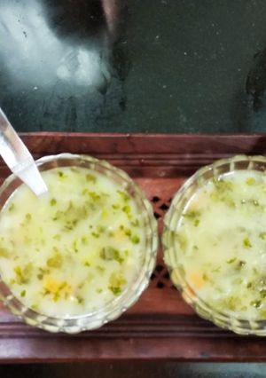 लेमन कोरिएंडर सूप,(lemon coriander soup) रेसिपी चे मुख्य फोटो