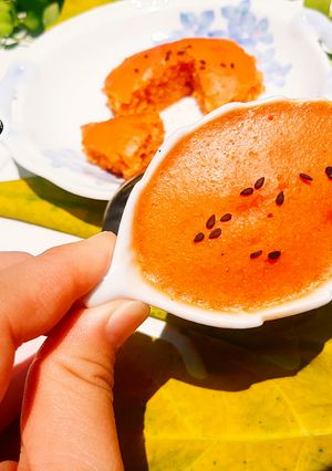 Hình của món Muffin dưa hấu.