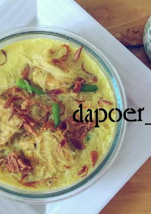 Foto resep Bihun Tempe Kuah Santan