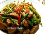 Tumis Buncis Bakso