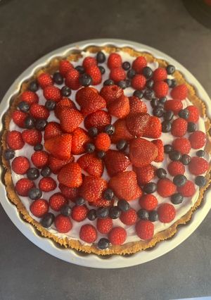 Zdjęcie przepisu Tarta z owocami.