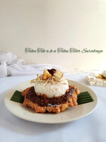 Langkah Gampang Membuat Resep Tahu tek / tahu telor surabaya yang  Bikin Ketagihan Anti Ribet, Menggugah Selera