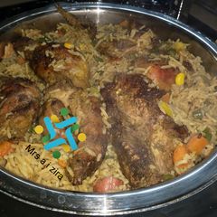 A picture of Smokey fried rice.