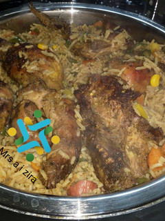 A picture of Smokey fried rice.