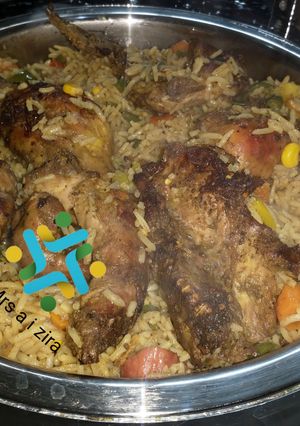 A picture of Smokey fried rice.