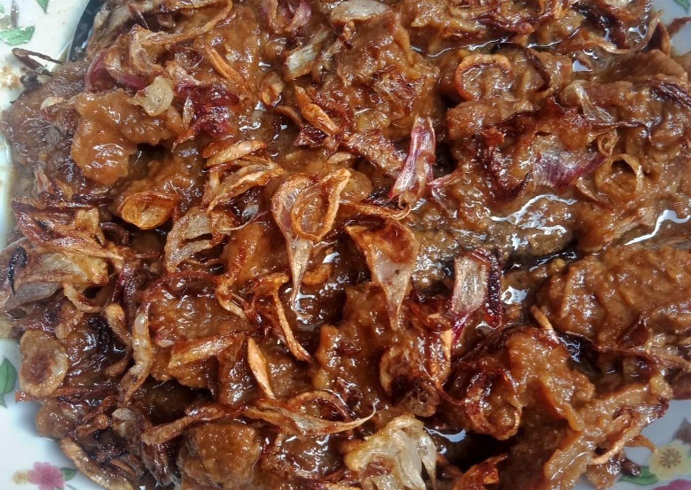 Krengsengan daging sapi