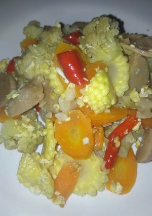 Foto resep Capcay kilat