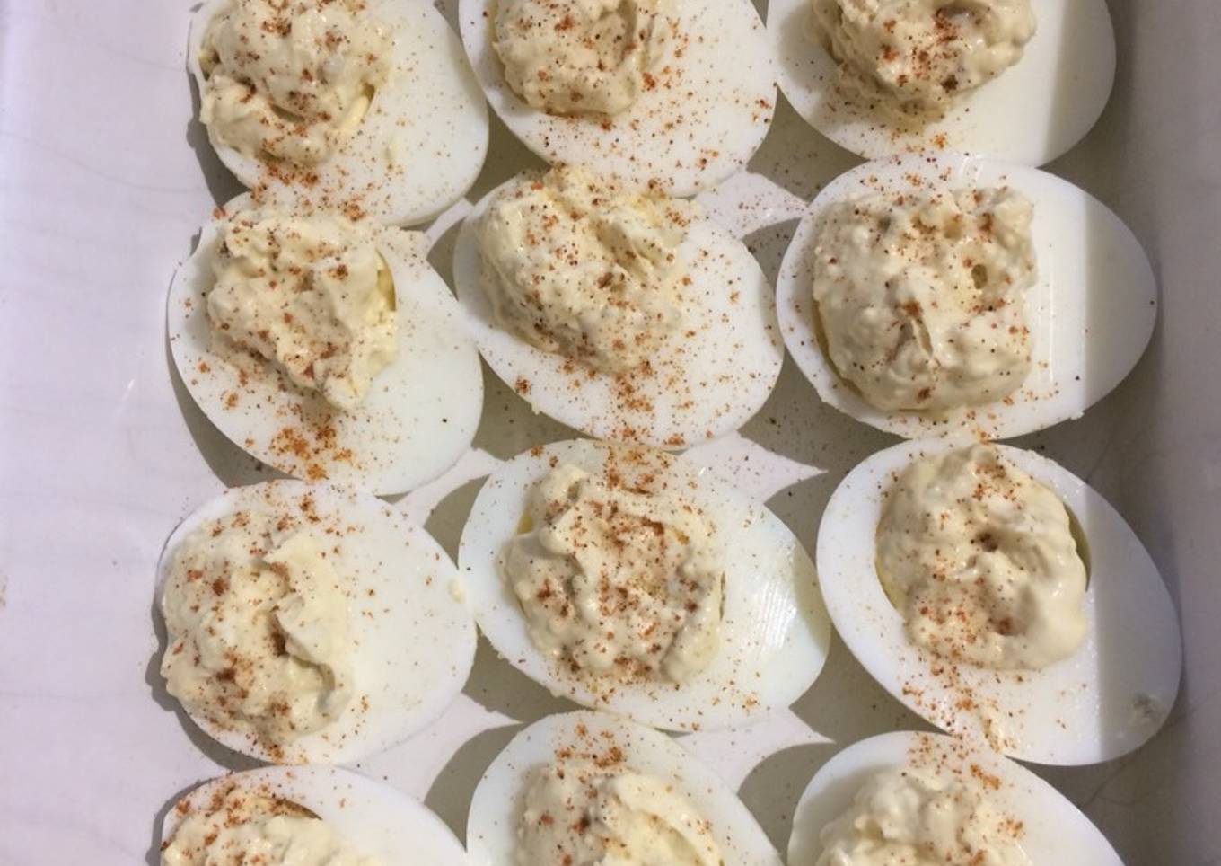 Devilled eggs