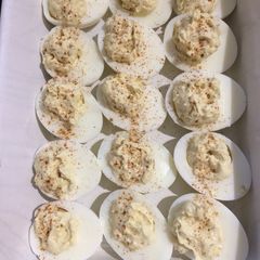 Devilled eggs A picture of Devilled eggs.