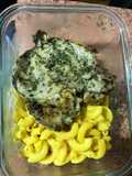 Chuleta con Macarroni