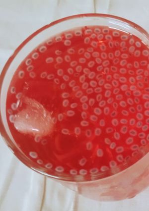 A picture of Lemon Rooh Afza.