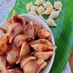 A picture of Arrabbiata pasta.