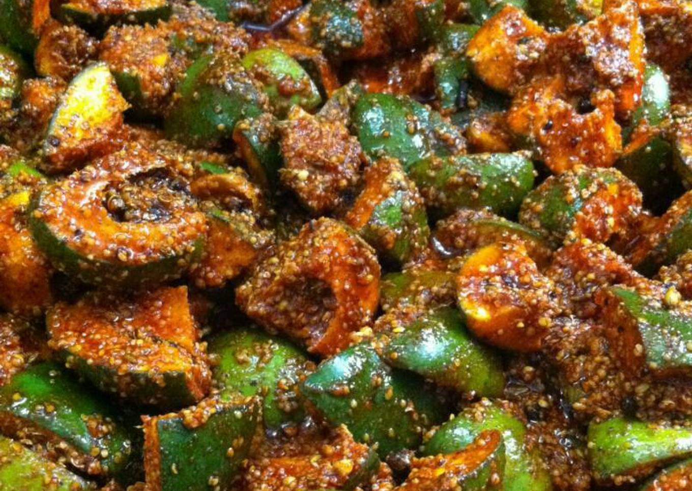 Mango Pickle Maharashtrian style