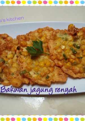 Foto resep Bakwan jagung renyah