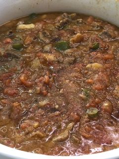صورة لوصفة قلّاية البندورة الأصلية
