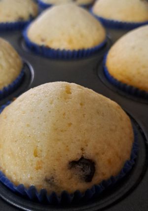 Una foto de Muffins de vainilla y chocolate