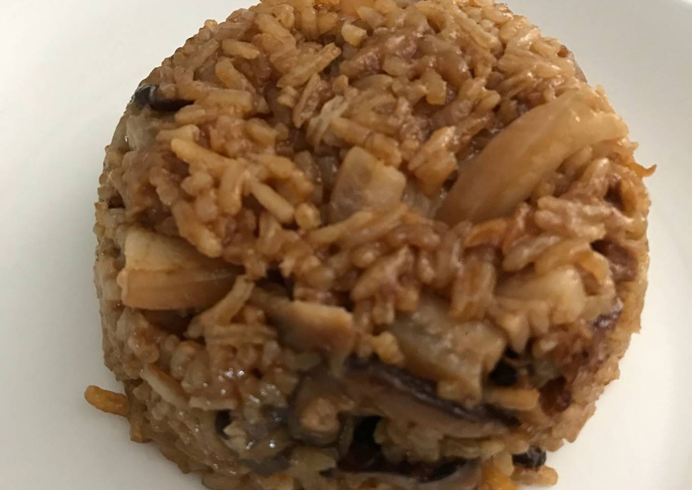Nasi babi jahe (ayam)