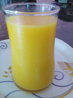 A picture of Mango shake.