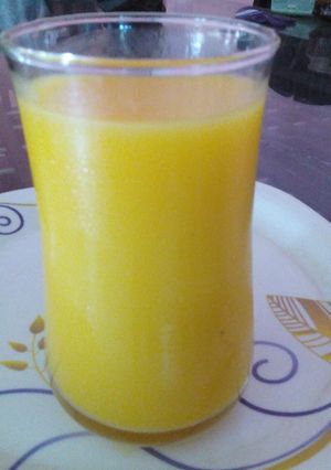 A picture of Mango shake.