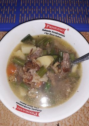 Foto resep Sup kentang daging sapi