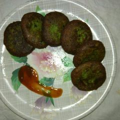 Haryali cheese kabab A picture of Haryali cheese kabab.